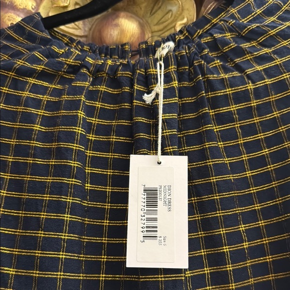 NWT Ulla Johnson Dion Babydoll mini dress in midnight - Picture 5 of 7